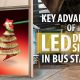 LED Digital Signage in Bus Stations