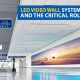 LED Video Wall System in Airports